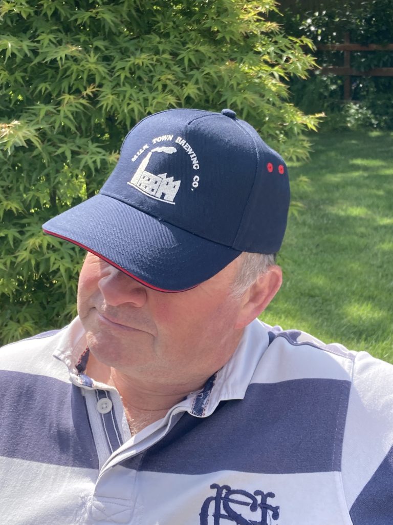 Milk Town Embroidered Cap