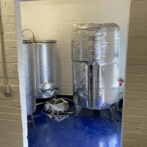 Brewery tour and sampling session
