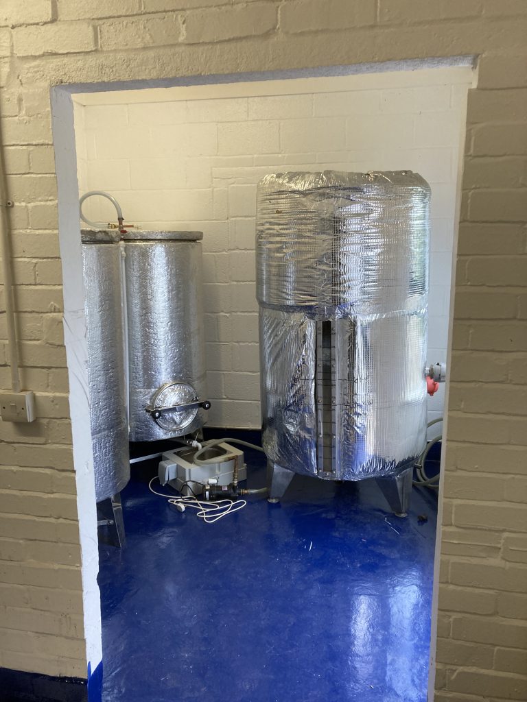 Brewery tour and sampling session